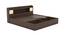 Palawan Storage Bed (King Bed Size, Brown Finish) by Urban Ladder - Rear View Design 1 - 374974
