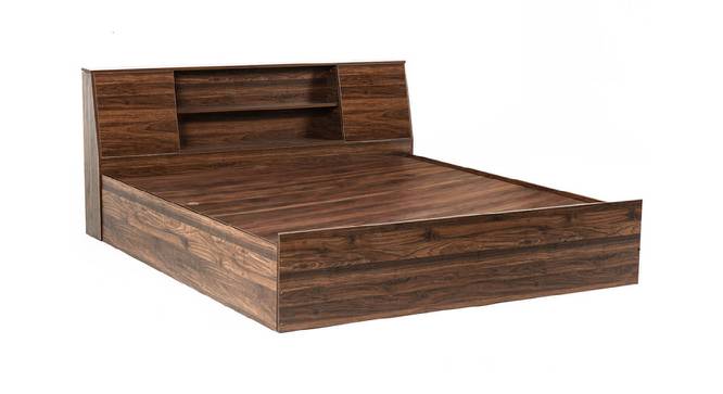 Siphnus Storage Bed (King Bed Size, Brown Finish) by Urban Ladder - Cross View Design 1 - 375023