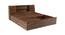 Siphnus Storage Bed (King Bed Size, Brown Finish) by Urban Ladder - Front View Design 1 - 375034