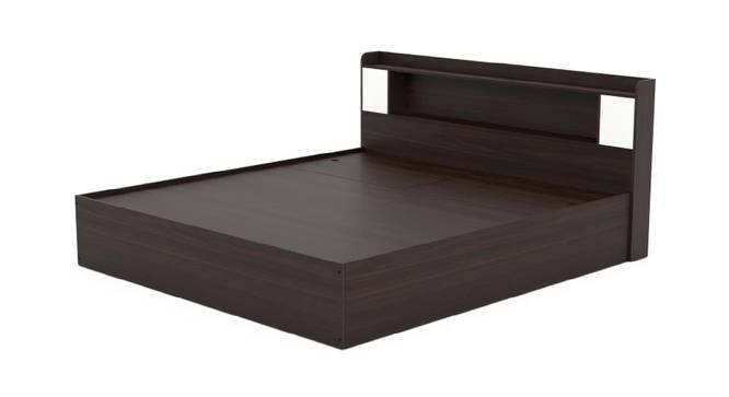 Paxos Storage Bed (King Bed Size, Brown Finish) by Urban Ladder - Front View Design 1 - 375037