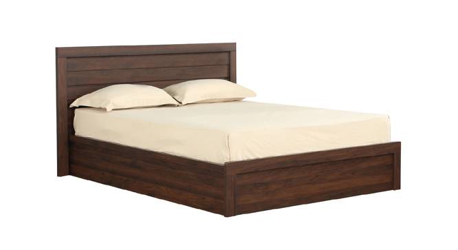 Surtsey Storage Bed (King Bed Size, Brown Finish) by Urban Ladder - Cross View Design 1 - 375098