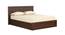Surtsey Storage Bed (King Bed Size, Brown Finish) by Urban Ladder - Cross View Design 1 - 375098