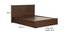 Sporades Storage Bed (Queen Bed Size, Brown Finish) by Urban Ladder - Design 1 Dimension - 375150
