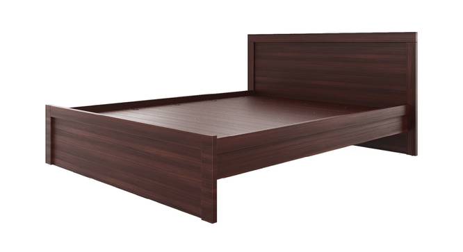 Aegina Bed (Brown, Queen Bed Size, Brown Finish) by Urban Ladder - Front View Design 1 - 375187