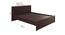 Aegina Bed (Brown, Queen Bed Size, Brown Finish) by Urban Ladder - Design 1 Dimension - 375189