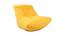 Hewitt Bean Bag (Yellow, with beans Bean Bag Type) by Urban Ladder - Cross View Design 1 - 375224