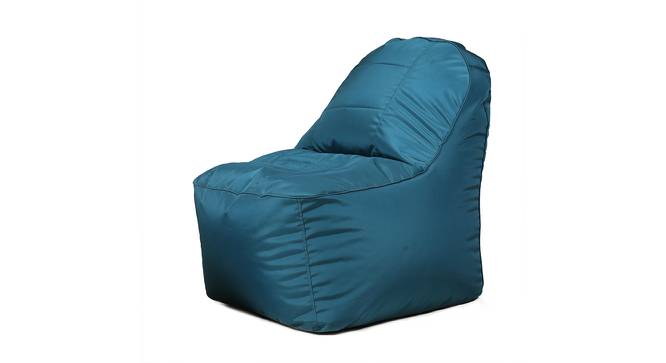 Harmon Bean Bag (with beans Bean Bag Type, Nile Blue) by Urban Ladder - Front View Design 1 - 375232