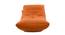 Helen Bean Bag (Orange, with beans Bean Bag Type) by Urban Ladder - Front View Design 1 - 375241