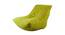 Hendrix Bean Bag (Green, with beans Bean Bag Type) by Urban Ladder - Rear View Design 1 - 375261