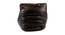 Heaton Bean Bag (Black, with beans Bean Bag Type) by Urban Ladder - Design 1 Side View - 375270