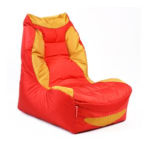 Couchette Design Ivana Bean Bag Gaming Chair (Red, with beans Bean Bag Type)