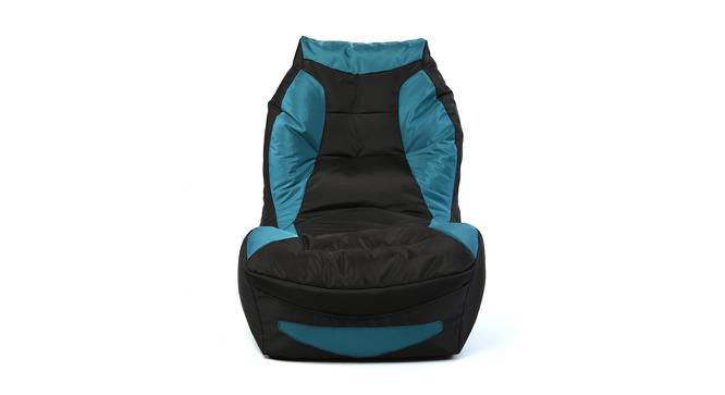 James Bean Bag Gaming Chair (Black, with beans Bean Bag Type) by Urban Ladder - Front View Design 1 - 375325