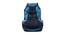Oprah Bean Bag Gaming Chair (Blue, with beans Bean Bag Type) by Urban Ladder - Front View Design 1 - 375329
