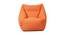 Orenthal Bean Bag (Orange, with beans Bean Bag Type) by Urban Ladder - Front View Design 1 - 375330