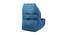 Jamie Bean Bag Gaming Chair (Blue, with beans Bean Bag Type) by Urban Ladder - Rear View Design 1 - 375345