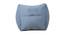 Orlando Bean Bag (Blue, with beans Bean Bag Type) by Urban Ladder - Rear View Design 1 - 375348