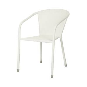Balcony Chairs Design Harisson Chair (White, Set Of 2 Set, Matte Finish)
