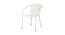 Harisson Chair (White, Matte Finish) by Urban Ladder - Cross View Design 1 - 375372