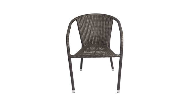 Harisson Chair (Brown, Matte Finish) by Urban Ladder - Front View Design 1 - 375387