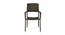 Garnette Chair (Black, Matte Finish) by Urban Ladder - Front View Design 1 - 375394