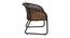 Paris Chair (Brown, Matte Finish) by Urban Ladder - Design 1 Side View - 375499