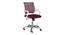 Byren Office Chair (Chocolate Brown) by Urban Ladder - Cross View Design 1 - 375688
