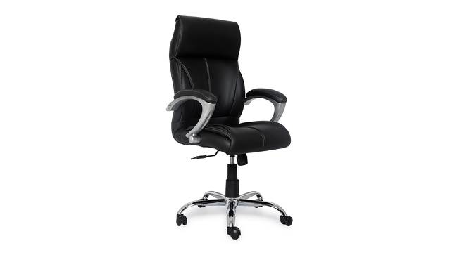 Anslea Office Chair (Black) by Urban Ladder - Cross View Design 1 - 375690