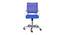 Chelsei Office Chair (Blue) by Urban Ladder - Front View Design 1 - 375702