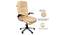 Chadric Office Chair (Cream) by Urban Ladder - Rear View Design 1 - 375721