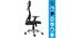 Branda Office Chair (Black) by Urban Ladder - Design 1 Side View - 375724