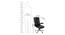 Averill Office Chair (Black Leatherette) by Urban Ladder - Design 1 Dimension - 375731