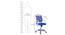 Chelsei Office Chair (Blue) by Urban Ladder - Design 1 Dimension - 375735