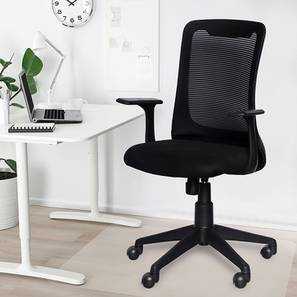 Study Chair Design Cindia Office Chair (Black)