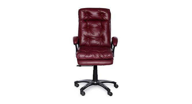 Goodwin Office Chair (Maroon) by Urban Ladder - Cross View Design 1 - 375868