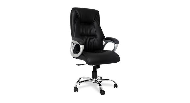 Emmerich Office Chair (Black) by Urban Ladder - Cross View Design 1 - 375870