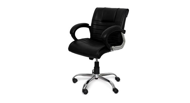 Derwyn Office Chair (Black) by Urban Ladder - Cross View Design 1 - 375875