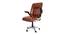 Denica Office Chair (Brown) by Urban Ladder - Front View Design 1 - 375877