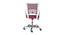 Cleve Office Chair (Maroon) by Urban Ladder - Front View Design 1 - 375878