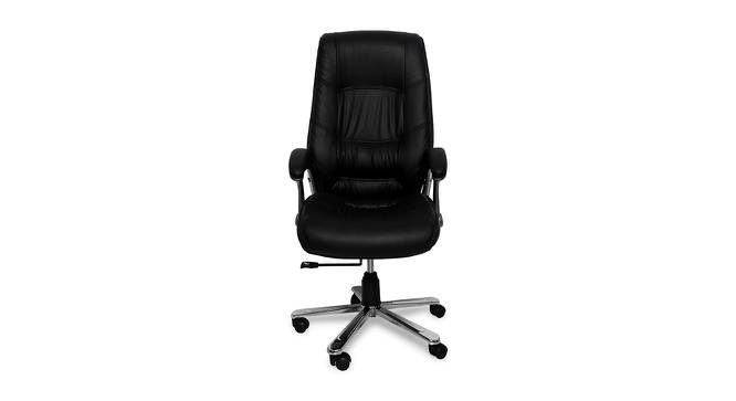 Crossley Office Chair (Black) by Urban Ladder - Front View Design 1 - 375889