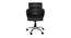 Derwyn Office Chair (Black) by Urban Ladder - Front View Design 1 - 375892