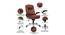 Hanlee Office Chair (Tan) by Urban Ladder - Front View Design 1 - 375894