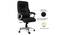 Emmerich Office Chair (Black) by Urban Ladder - Rear View Design 1 - 375909