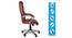 Farin Office Chair (Tan) by Urban Ladder - Design 1 Side View - 375929