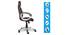 Garner Office Chair (Dark Brown) by Urban Ladder - Design 1 Side View - 375931