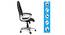 Emmerich Office Chair (Black) by Urban Ladder - Design 1 Side View - 375934