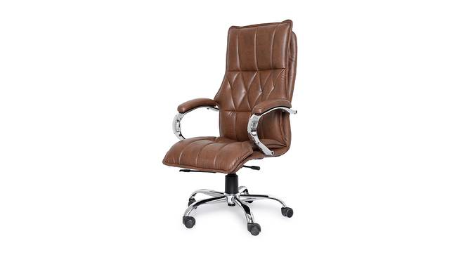 Morley Office Chair (Brown) by Urban Ladder - Cross View Design 1 - 375991