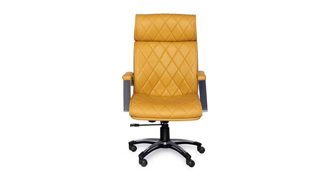 Kaniesha Office Chair (Yellow) by Urban Ladder - Cross View Design 1 - 375996