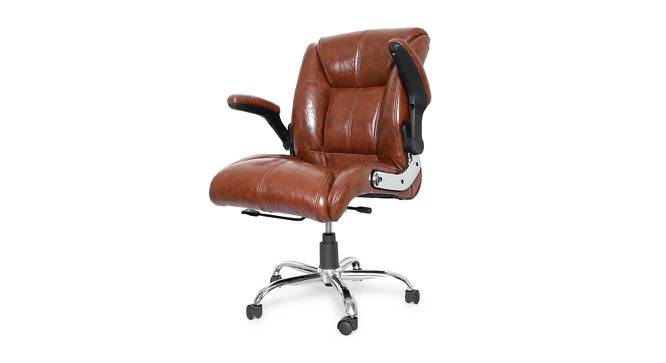 Merrilee Office Chair (Brown) by Urban Ladder - Front View Design 1 - 376008