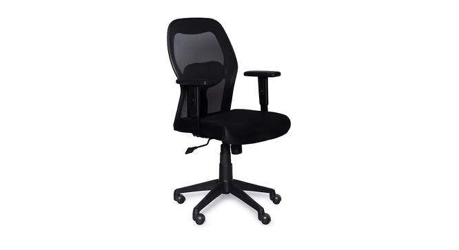 Severn Office Chair (Black) by Urban Ladder - Front View Design 1 - 376014