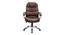 Horton Office Chair (Coffee Brown) by Urban Ladder - Front View Design 1 - 376017